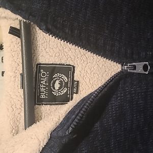 Men's fleece line zip up jacket